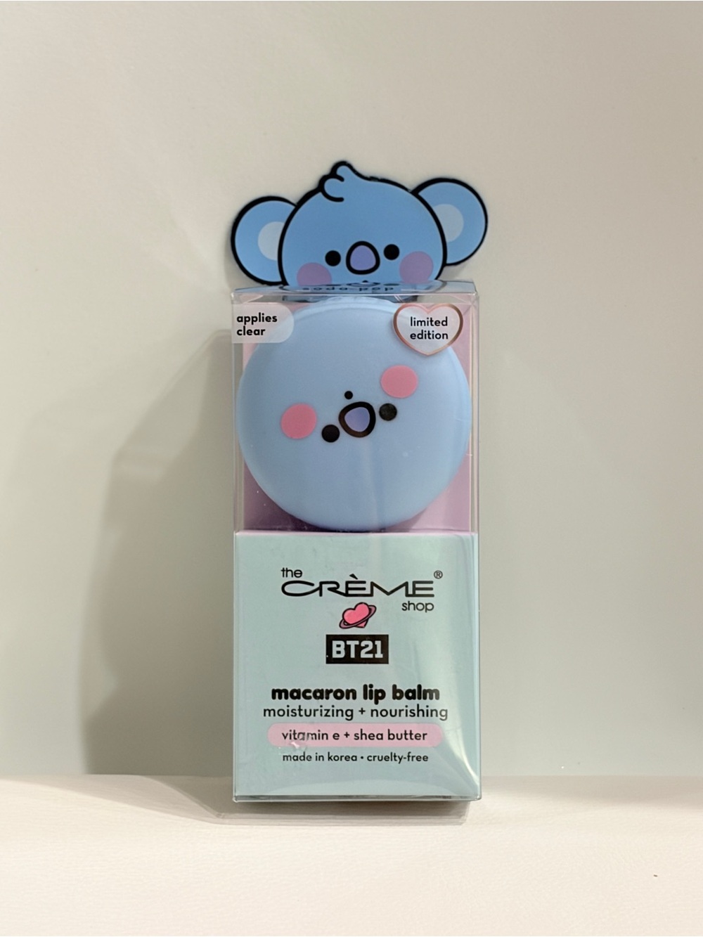 The Crème Shop BT21 KOYA Macaron Lip Balm